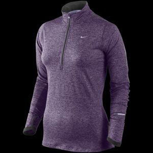 NIKE women’s 3/4 zip DRI-FIT pullover